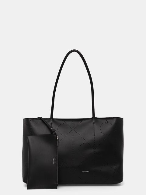 Calvin Klein torebka shopper damska skórzana - zdjęcie produktu nr 1