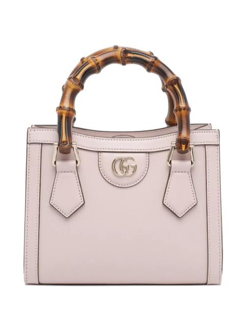 Gucci small Diana bamboo top-handle tote bag - Pink - zdjęcie produktu nr 1