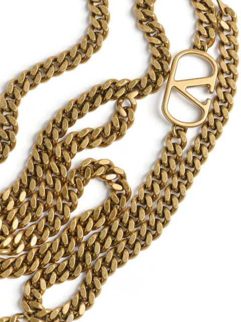 Valentino Garavani VLogo Signature chain belt - Gold