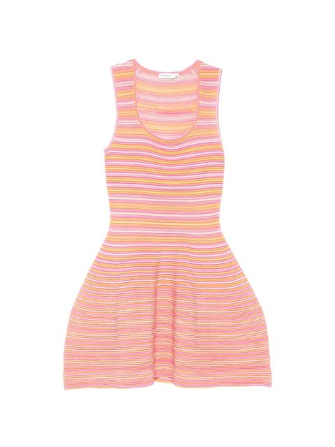 Simkhai striped mini dress - Pink - zdjęcie produktu nr 1