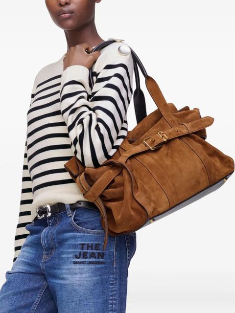 Marc Jacobs The Dakota suede tote bag - Brown - zdjęcie produktu nr 2