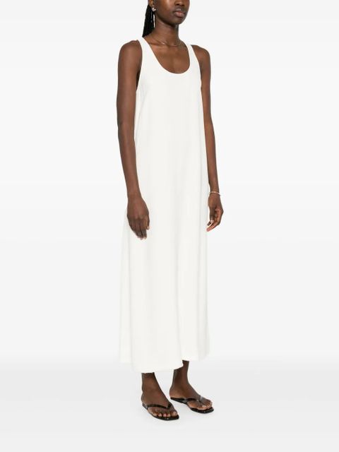 TOTEME sablé scoop-neck maxi dress - White - zdjęcie produktu nr 2