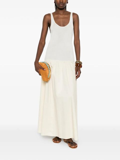 The Frankie Shop Iliya drop-waist maxi dress - Neutrals - zdjęcie produktu nr 2