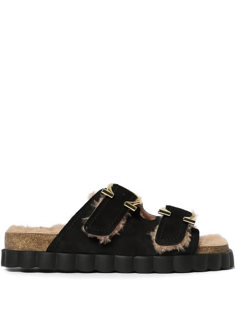 Ferragamo Kapalua buckled sandals - Black - zdjęcie produktu nr 1