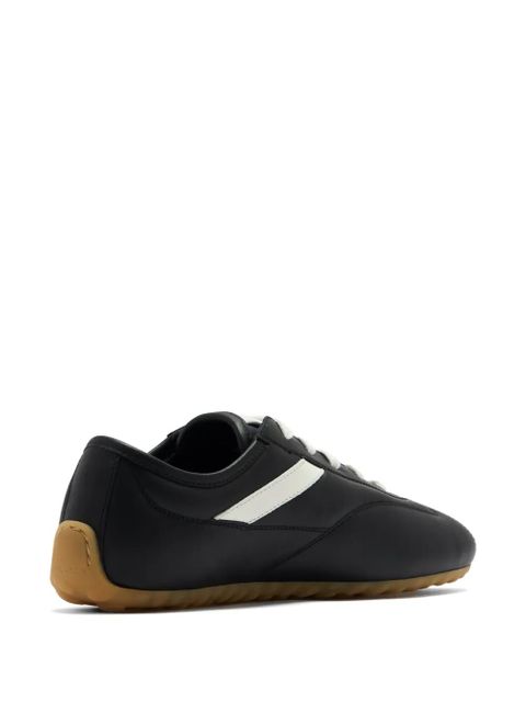Alexander McQueen Boxe leather sneakers - Black