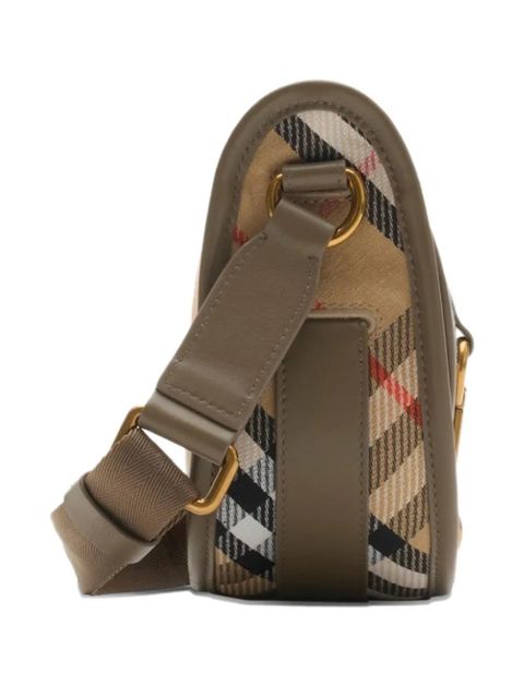 Burberry B buckle check mini cross body bag - Neutrals - zdjęcie produktu nr 2
