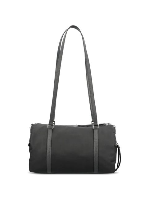 Prada logo-plaque shoulder bag - Black - zdjęcie produktu nr 2