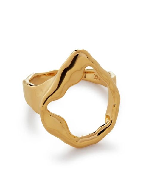 Monica Vinader Lagoon gold vermeil ring - zdjęcie produktu nr 1