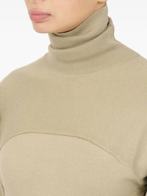 MM6 Maison Margiela turtleneck body - Neutrals - zdjęcie produktu nr 2