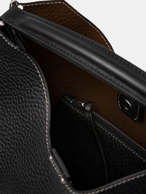 Gianni Chiarini torebka skórzana kolor czarny BS.10566.RNGDBL