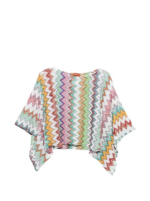 Missoni zigzag-pattern blouse - White - zdjęcie produktu nr 1