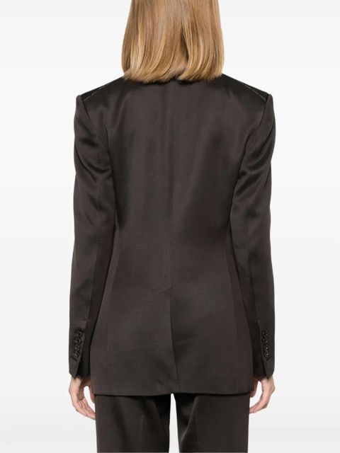 TOM FORD double-breasted blazer - Brown