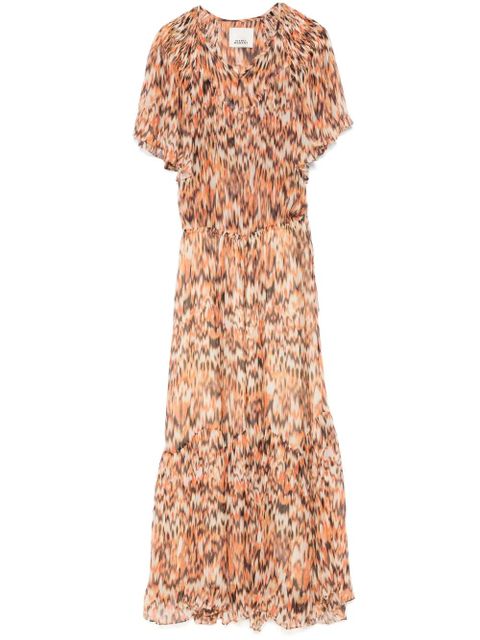 ISABEL MARANT Odelia midi dress - Orange - zdjęcie produktu nr 1
