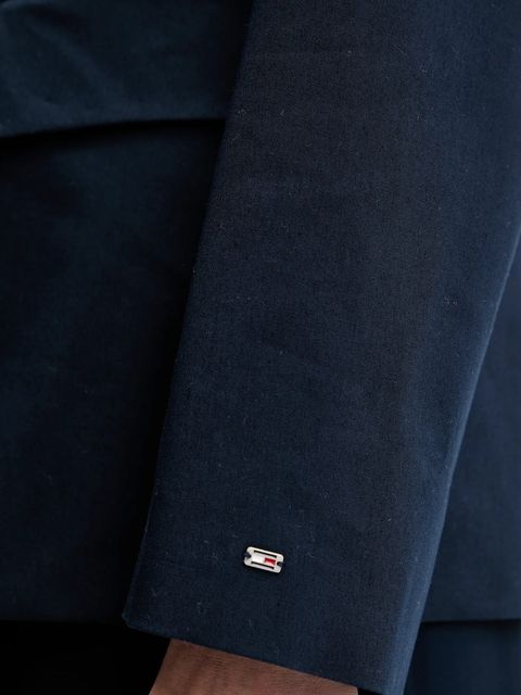 Tommy Hilfiger marynarka kolor granatowy jednorzędowa gładka WW0WW47179