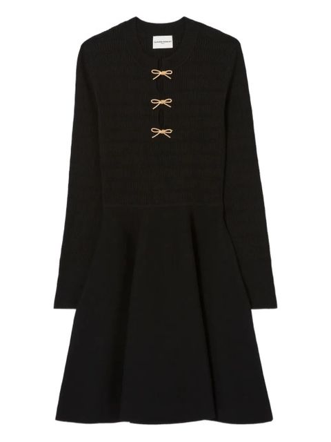Claudie Pierlot bow-detail skater dress - Black - zdjęcie produktu nr 1