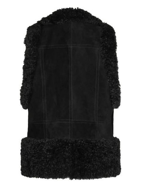 Johanna Ortiz Salty Air leather vest - Black