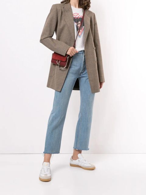 RE/DONE Stove pipe cropped jeans - Blue - zdjęcie produktu nr 2