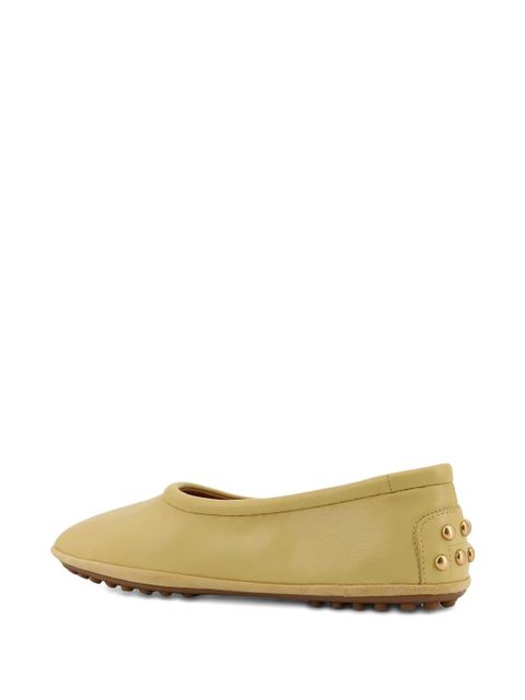 Tod's studded ballet flats - Yellow - zdjęcie produktu nr 2