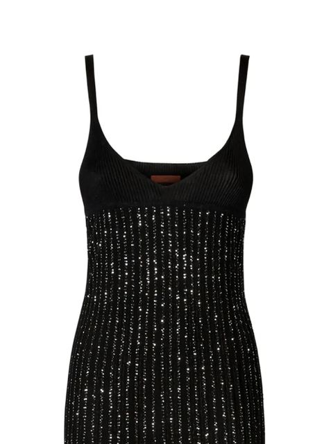 Missoni spaghetti strap dress - Black - zdjęcie produktu nr 1