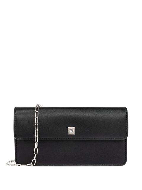 Max Mara Clutchy leather clutch bag - Black - zdjęcie produktu nr 1