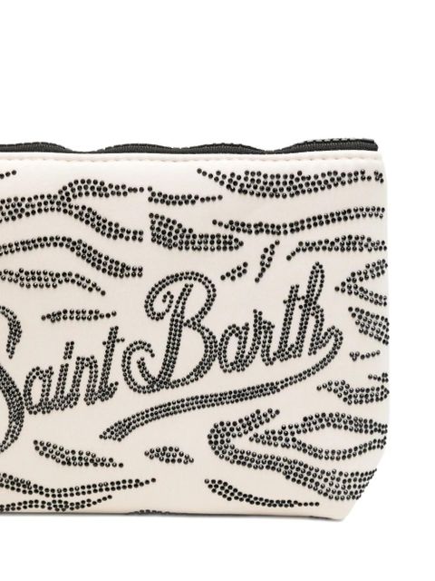 MC2 Saint Barth Aline Strass embellished mini bag - Neutrals