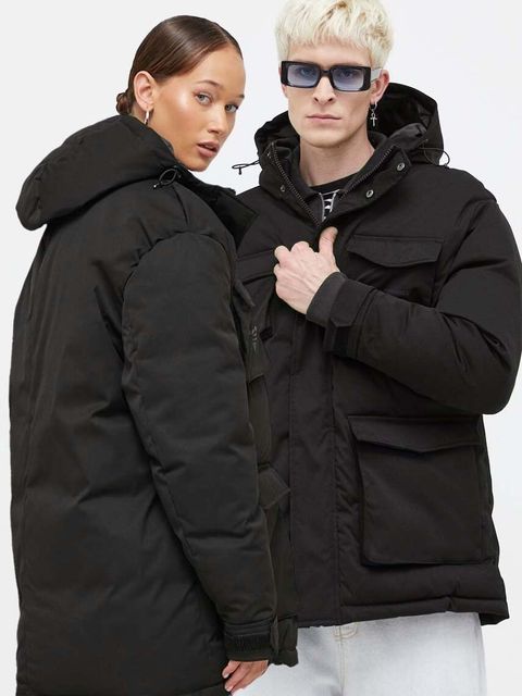 Guess Originals kurtka kolor czarny zimowa - zdjęcie produktu nr 1