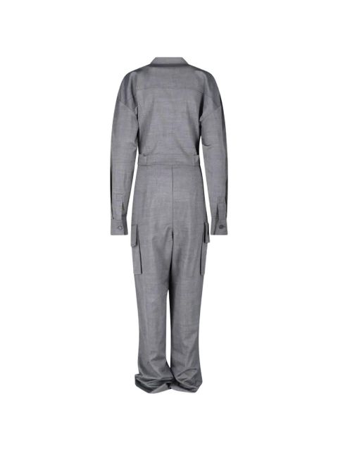 The Frankie Shop Linda belted jumpsuit - Grey - zdjęcie produktu nr 2