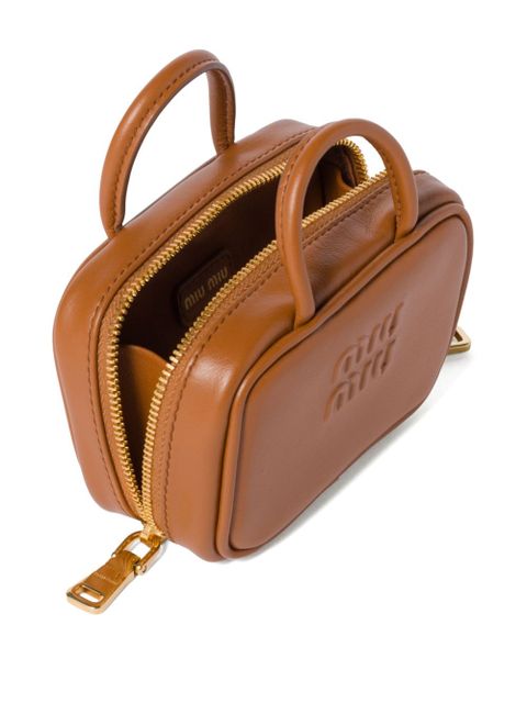Miu Miu leather trick - Brown - zdjęcie produktu nr 2