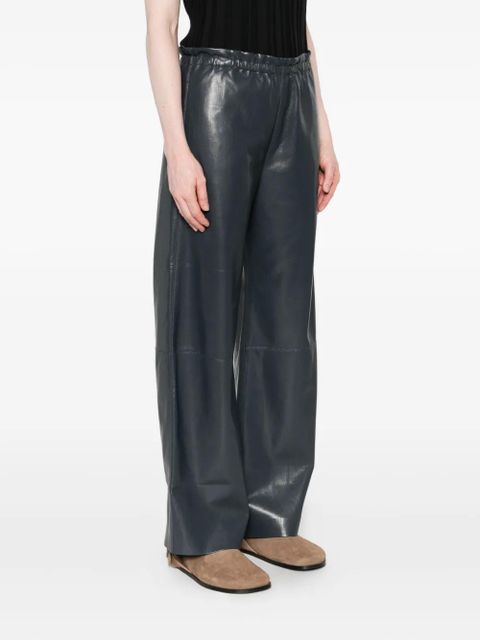 Nanushka Geb elasticated-waist trousers - Blue