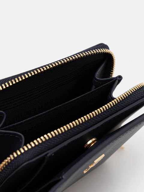 Tommy Hilfiger portfel damski kolor granatowy AW0AW17742