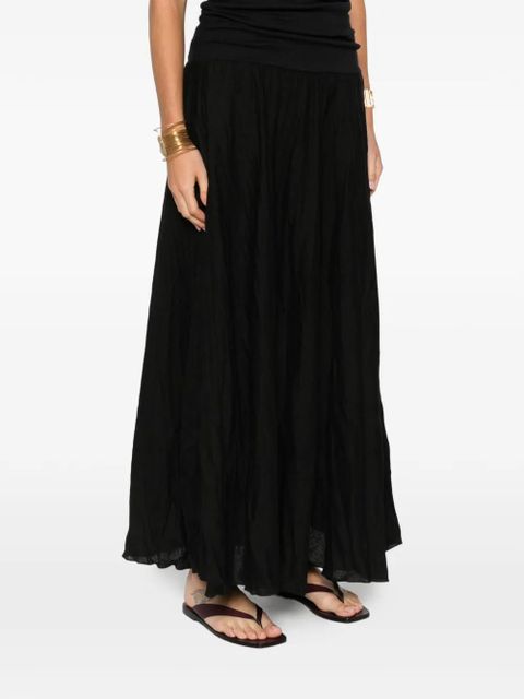 Johanna Ortiz panelled maxi skirt - Black - zdjęcie produktu nr 2