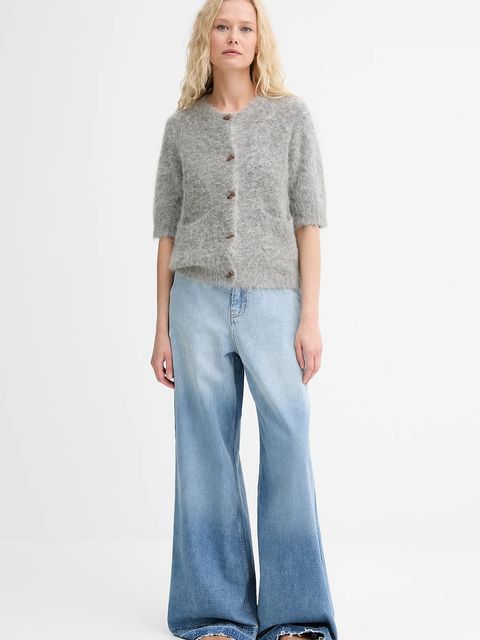 MUNTHE jeansy LECUBE damskie kolor niebieski 253142325305