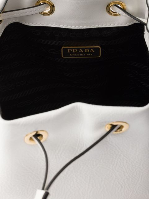 Prada Duet bucket bag - White