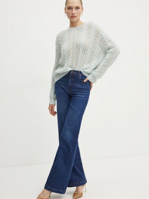 Twinset sweter z domieszką wełny