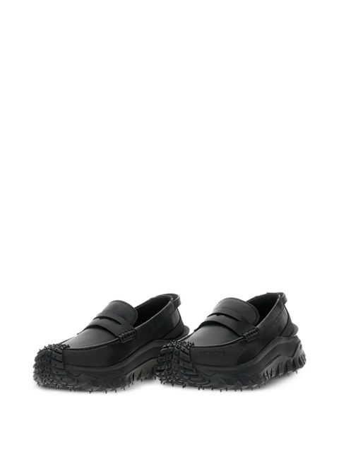 Moncler penny-leather loafers - Black - zdjęcie produktu nr 2