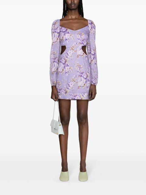 MC2 Saint Barth Jara linen minidress - Purple - zdjęcie produktu nr 2