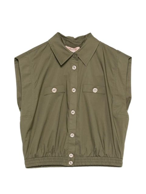 TWINSET button-fastening shirt - Green - zdjęcie produktu nr 1