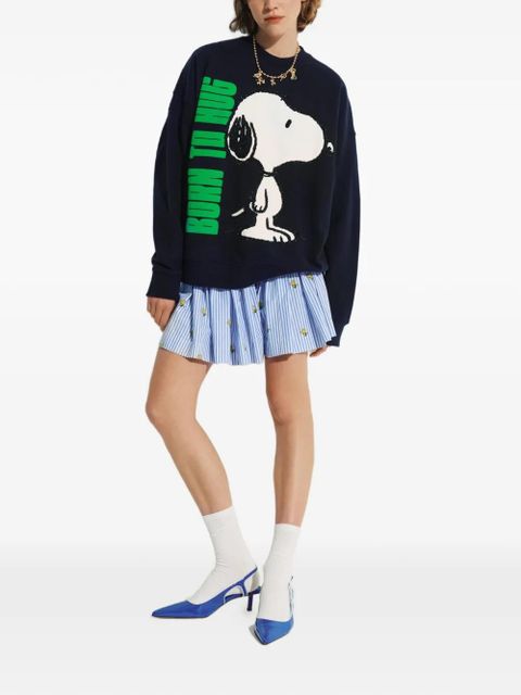 Essentiel Antwerp x Peanuts sequin-embellishment sweatshirt - Blue - zdjęcie produktu nr 2