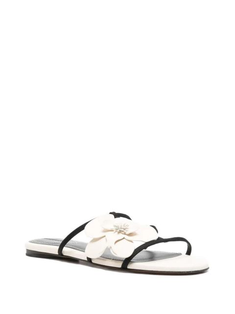 ZIMMERMANN floral-detail sandals - White