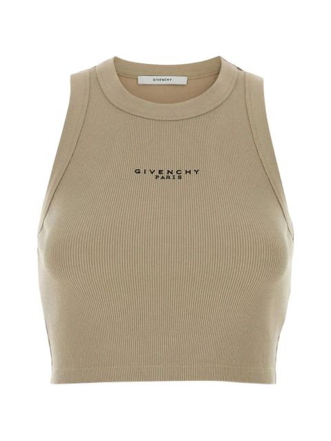 Givenchy cropped tank top - Neutrals - zdjęcie produktu nr 1
