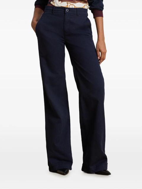 Lauren Ralph Lauren wide-leg trousers - Blue