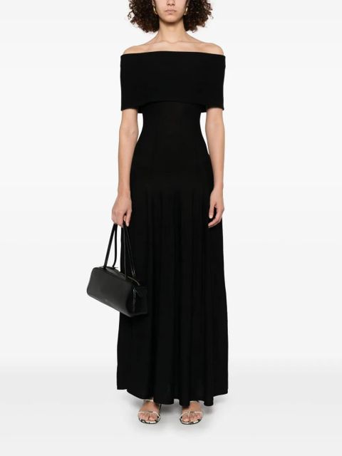 KHAITE Ava maxi dress - Black