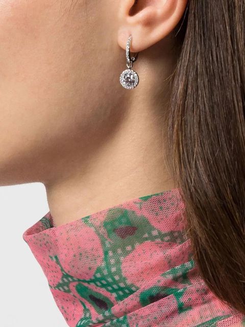 Swarovski Una drop earrings - Silver - zdjęcie produktu nr 2