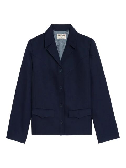 Zadig&Voltaire button-fastening blazer - Blue - zdjęcie produktu nr 1