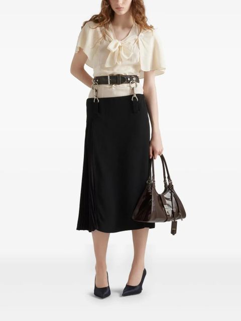 Prada Marocain blouse - Neutrals - zdjęcie produktu nr 2