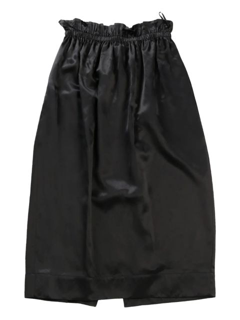 Simone Rocha gathered skirt - Black - zdjęcie produktu nr 1