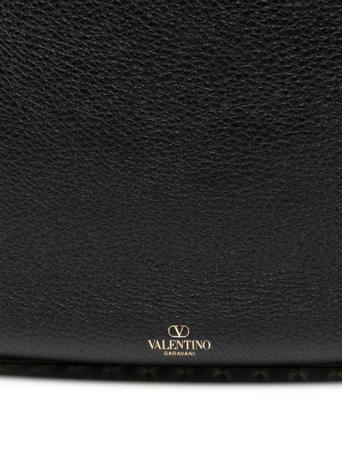 Valentino Garavani Rockstud leather tote bag - Black