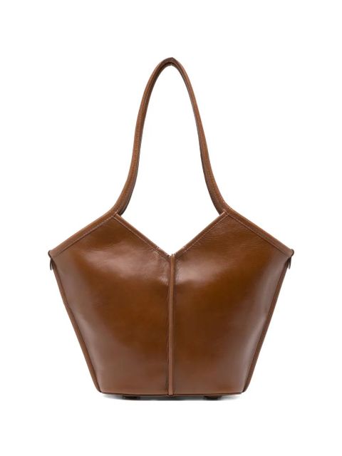 Hereu small Calella panelled tote bag - Brown - zdjęcie produktu nr 1