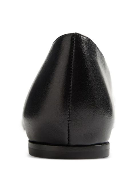 Valentino Garavani VLogo Signature Ballerina in Nappa - Black