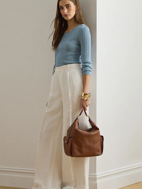 Lauren Ralph Lauren torebka skórzana